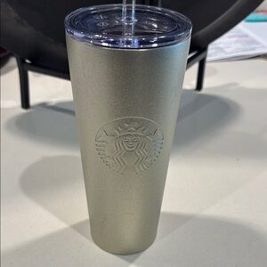 Starbucks Green Tumbler with Straw